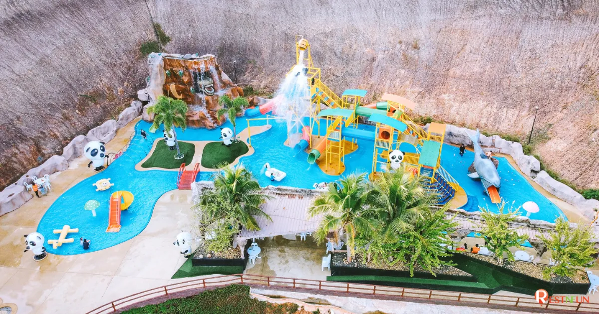 โซนสวนน้ำหรับเด็กที่ Grand Canyon Water Park